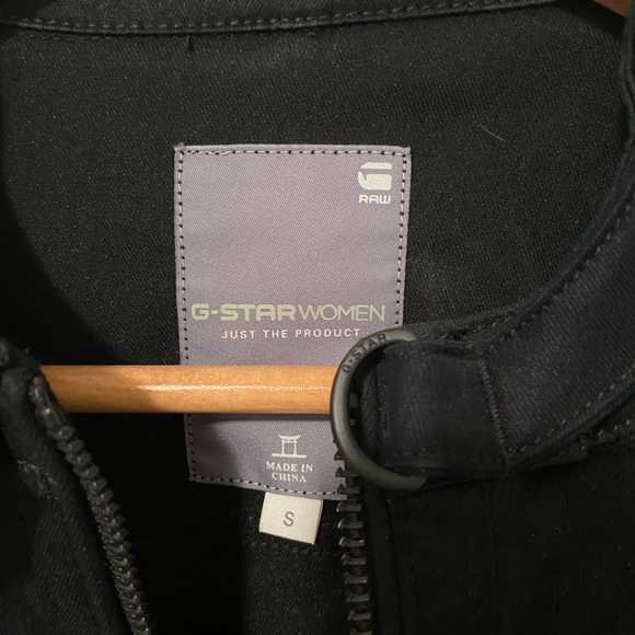 Ladies G-Star denim stretch jacket small - Picture 2 of 2